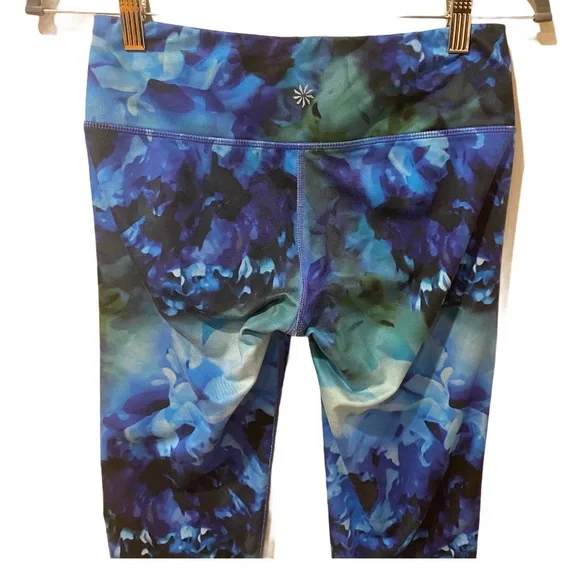 Athleta Chaturanga Multi Floral Capri Leggings (S) - Picture 5 of 10